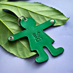 Подарочный набор "Семья" (зеленый/фиолетовый, состав: 2 ключницы Мальчик и Девочка) 